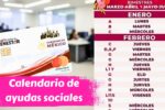 Calendario de ayudas sociales enero 2026 en Argentina, México, España y Colombia